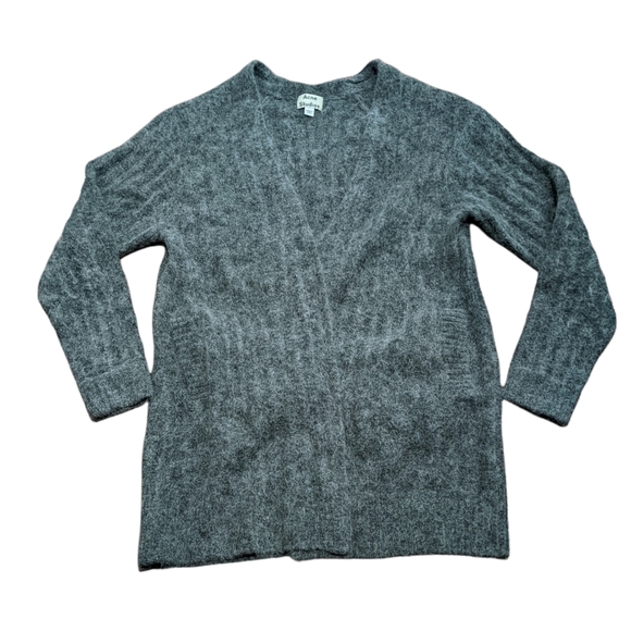 Acne Studios- Raya Short Rib Mohair-blend Cardigan - Small - Picture 15 of 15